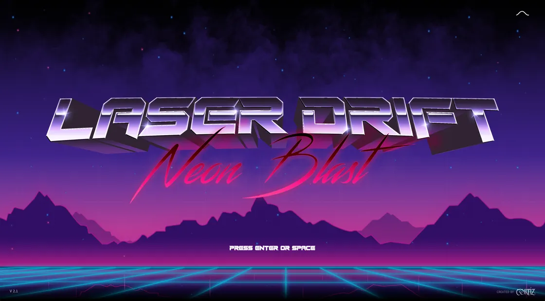Laser Drift: A Synthwave Arcade Shooter Built in Three.js
