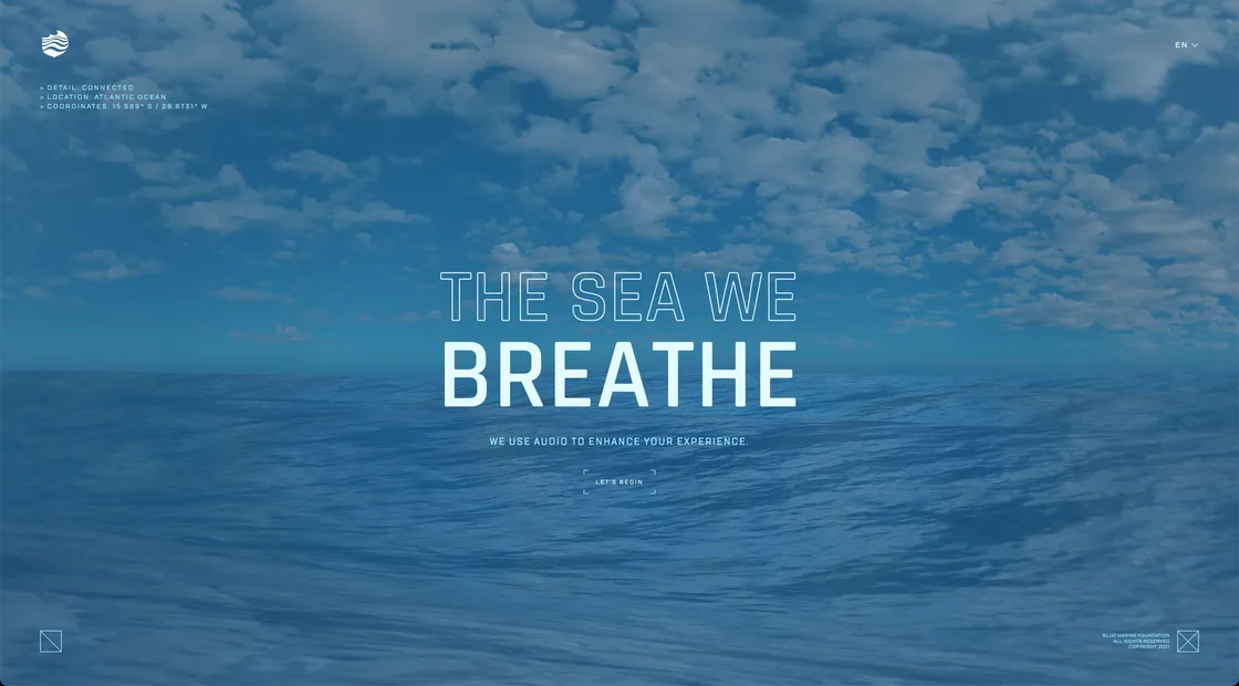 The Sea We Breathe: An Immersive Ocean Conservation Experience