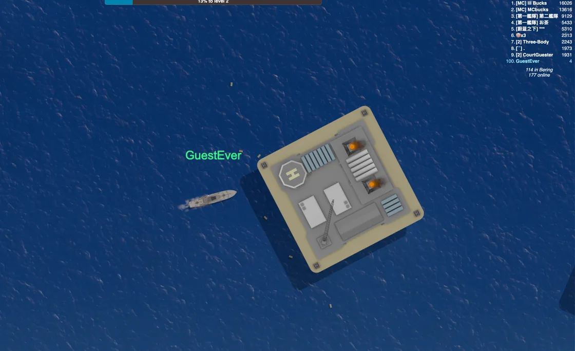 Real-Time Naval Combat in the Browser with Rust, WASM, and WebGL