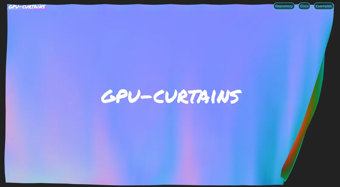 gpu-curtains: A WebGPU 3D Engine That Syncs Shaders to Your DOM