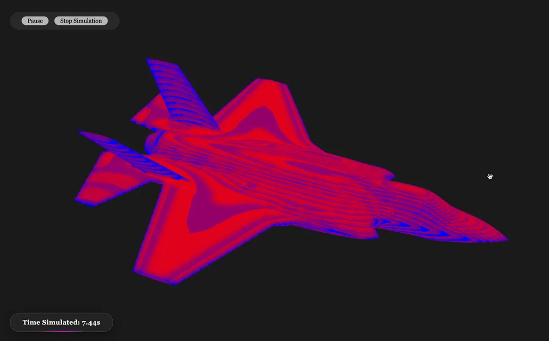 WebHeat: GPU-Powered Thermal Simulation for Any STL File