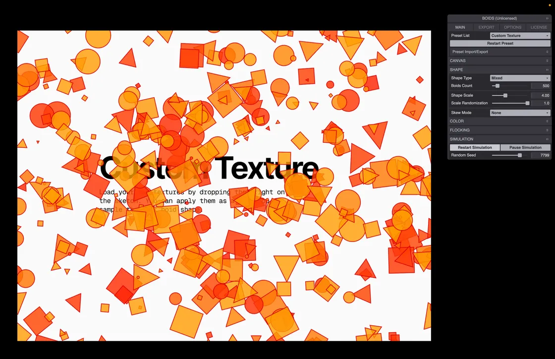 BOIDS: A Parametric Playground for Emergent Flocking Behavior