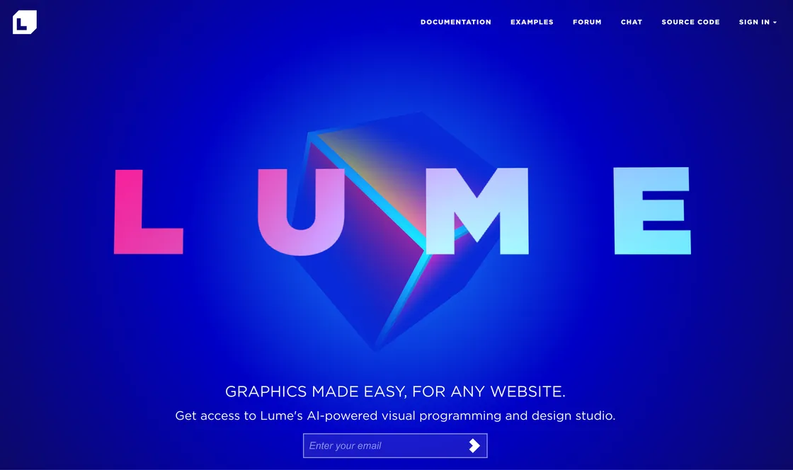 Lume: GPU-Powered 3D Scenes Written as Plain HTML Elements