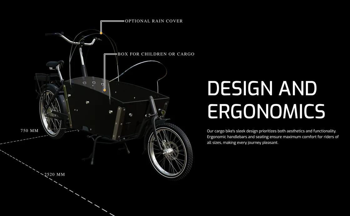 Scroll-Driven 3D Cargo Bike Configurator Built with Blender and Webflow