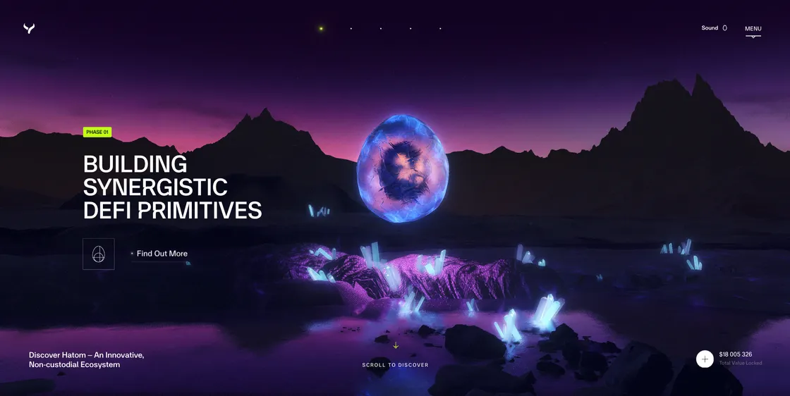 Hatom: Five-Phase Griffin Mythology Rendered in WebGL