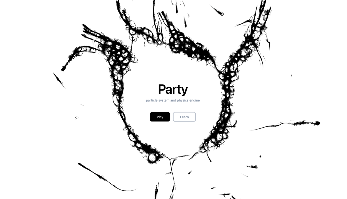 Party: A WebGPU Particle Physics Playground | WebGL / WebGPU Community ...
